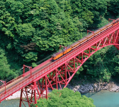 黒部峡鉄道トロッコ電車