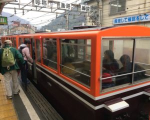 乗車した特別車両