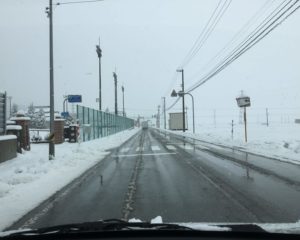 ⑰下立　宇奈月中学校前　県道14