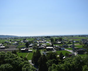 黒部川扇状地と富山湾