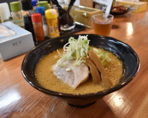 チャーシューもおいしい味噌ラーメン