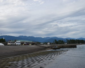 立山連峰を眺めながら