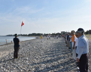 一列に並ぶと圧巻です