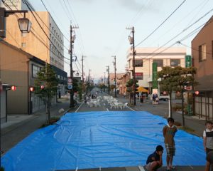 ステージの上から