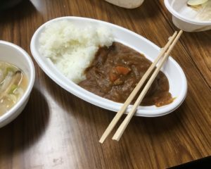 メニューはみんな大好きカレー♪