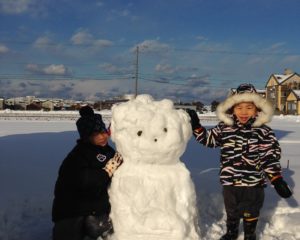 雪だるま作り