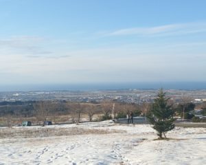 なんとか雪がありました♪