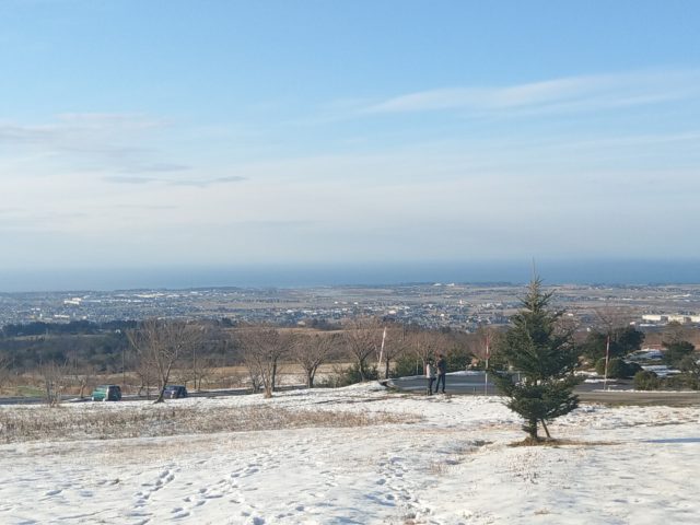 なんとか雪がありました♪