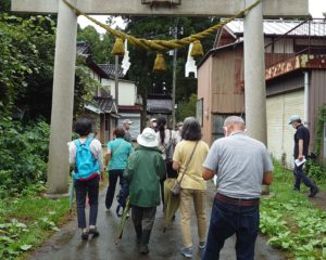 鶏野神社の鳥居