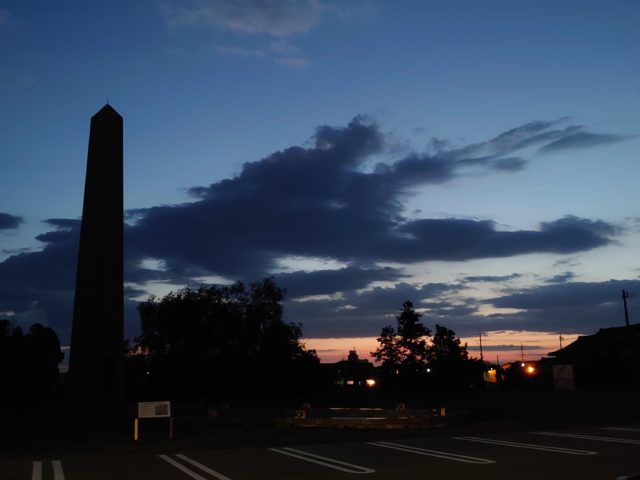 科学館から夕暮れ