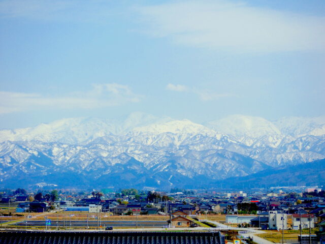 黒部では天気良いとこんな景色が見れます！